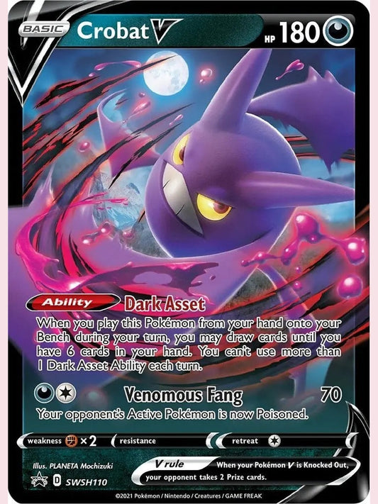 Crobat V - SWSH110 [SWSD - SWSH110] SWSH: Sword & Shield Promo Cards