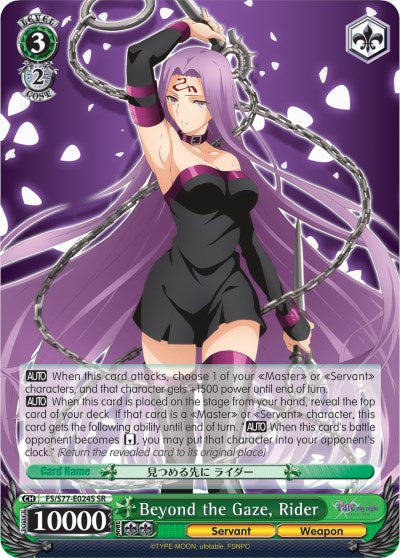 Beyond the Gaze, Rider (SR)