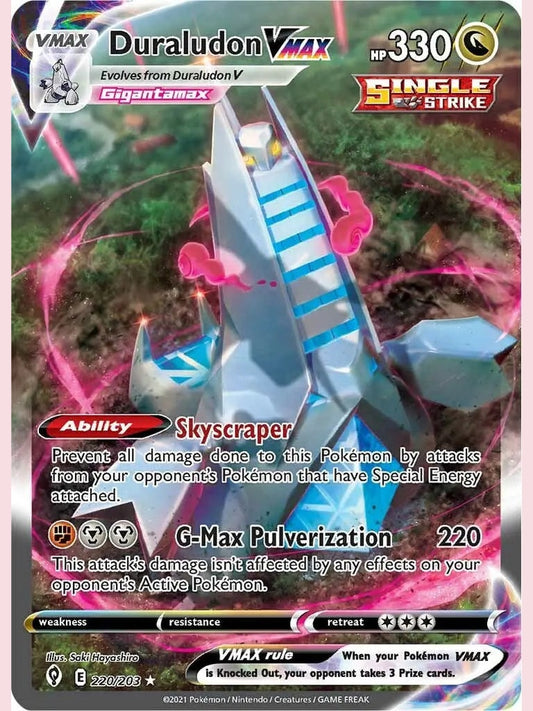 Duraludon VMAX (Alternate Art Secret) [SWSH07 - 220/203] SWSH07: Evolving Skies