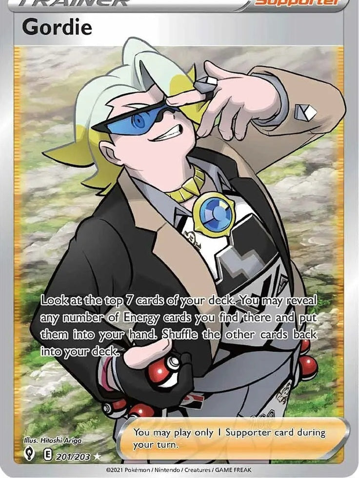 Gordie (Full Art) [SWSH07 - 201/203] SWSH07: Evolving Skies