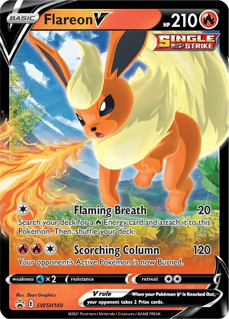 Flareon V - SWSH149 [SWSD - SWSH149] - Shippin Texas