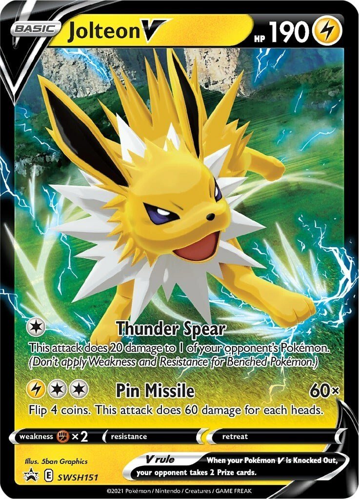 Jolteon V - SWSH151 [SWSD - SWSH151] - Shippin Texas