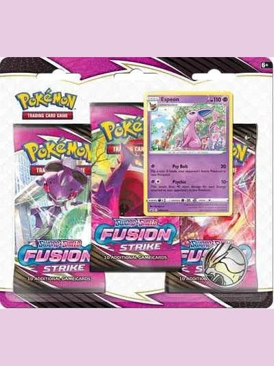 Fusion Strike 3 Pack Blister [Espeon] [SWSH08] SWSH08: Fusion Strike