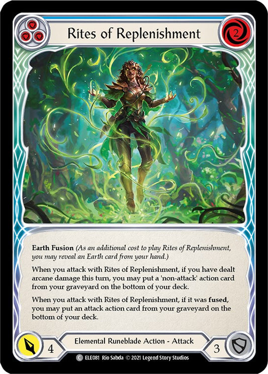 Rites of Replenishment (Blue)