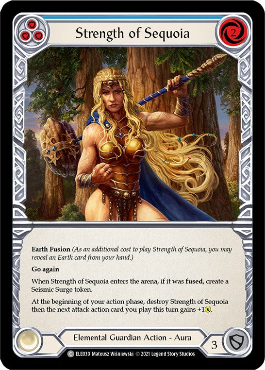 Strength of Sequoia (Blue)