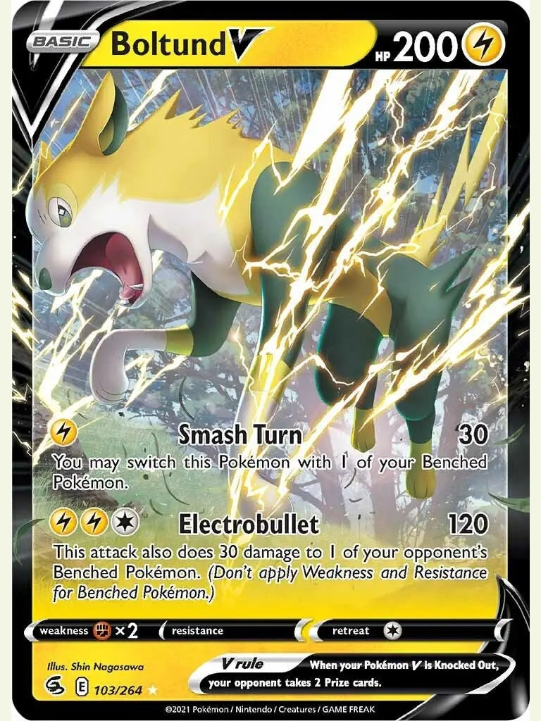 Boltund V [SWSH08 - 103/264] SWSH08: Fusion Strike