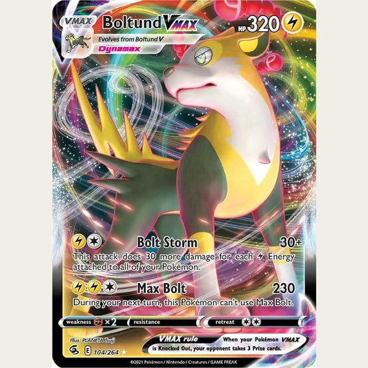 Boltund VMAX [SWSH08 - 104/264] SWSH08: Fusion Strike