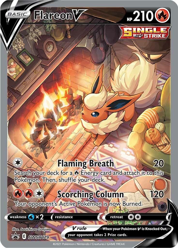 Flareon V - SWSH179 [SWSD] - Shippin Texas