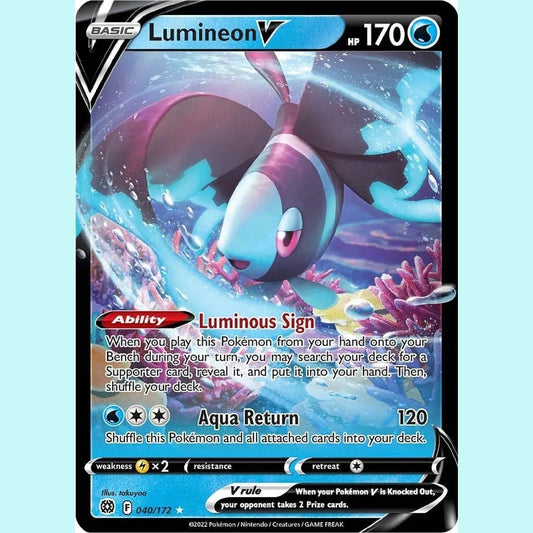 Lumineon V [SWSH09 - 040/172] SWSH09: Brilliant Stars