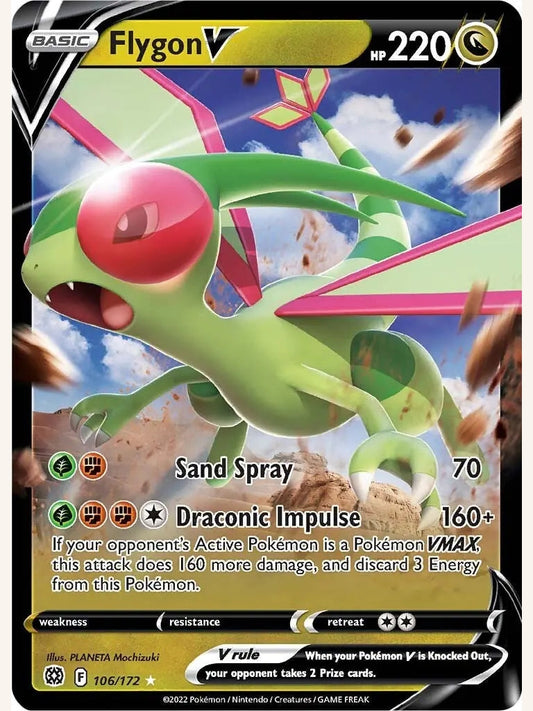 Flygon V [SWSH09 - 106/172] SWSH09: Brilliant Stars