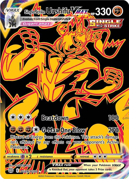 Single Strike Urshifu VMAX (Secret) [SWSH09:TG - TG29/TG30] - Shippin Texas