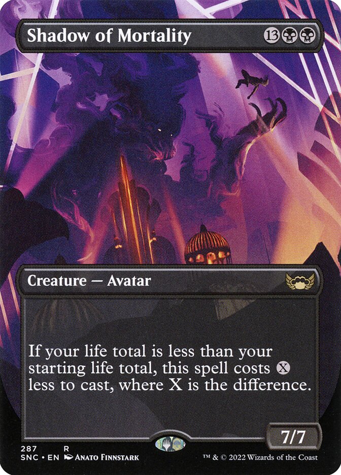 Shadow of Mortality (Borderless)