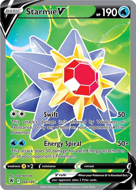 Starmie V (Full Art) [SWSH10 - 166/189] - Shippin Texas