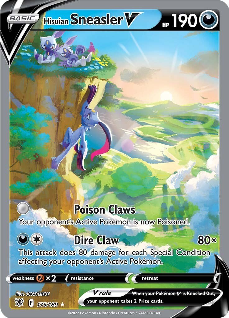 Hisuian Sneasler V (Alternate Full Art) [SWSH10 - 175/189] - Shippin Texas