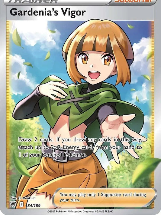 Gardenia's Vigor (Full Art) [SWSH10 - 184/189] SWSH10: Astral Radiance