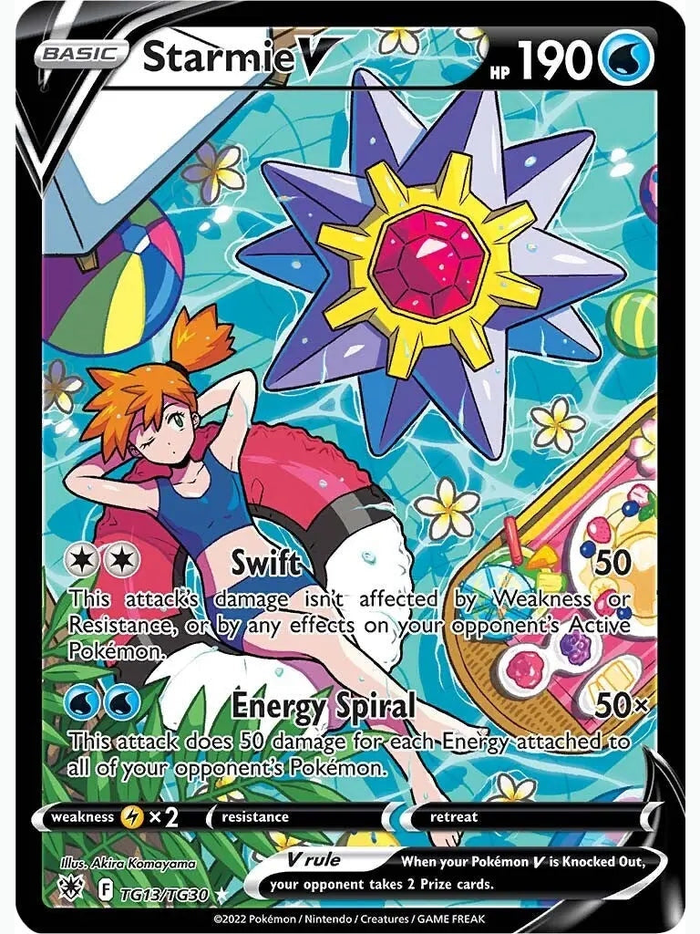 Starmie V [SWSH10:TG - TG13/TG30] SWSH10: Astral Radiance Trainer Gallery