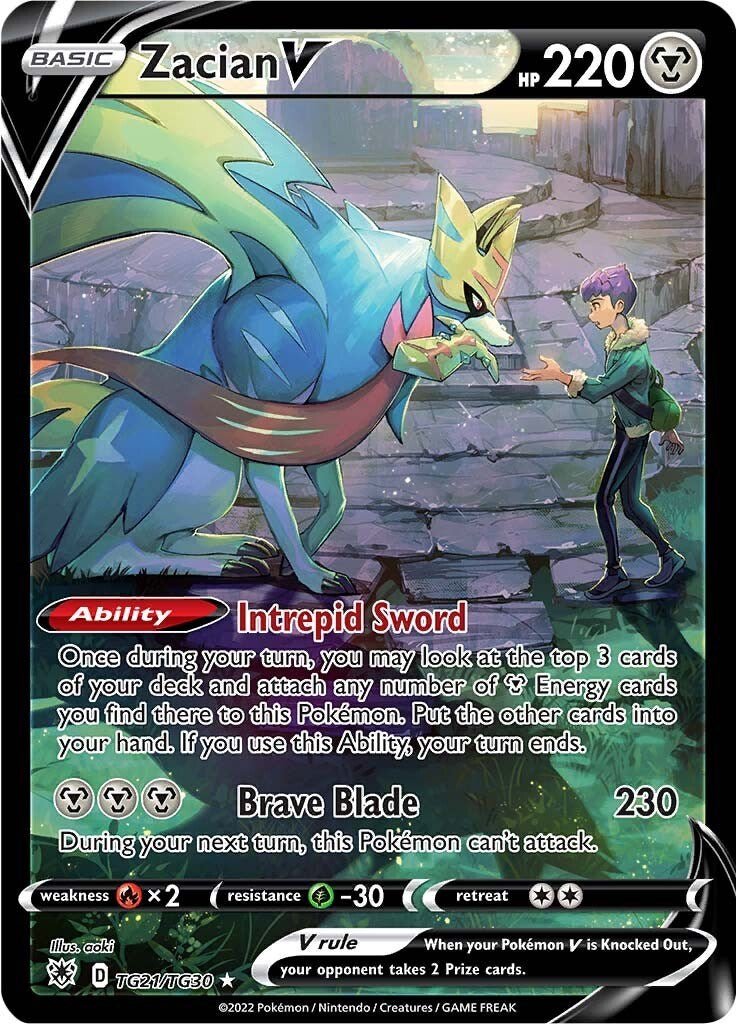 Zacian V [SWSH10:TG - TG21/TG30] - Shippin Texas