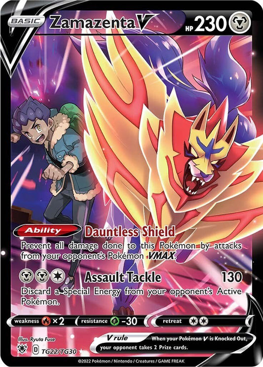 Zamazenta V [SWSH10:TG - TG22/TG30] - Shippin Texas