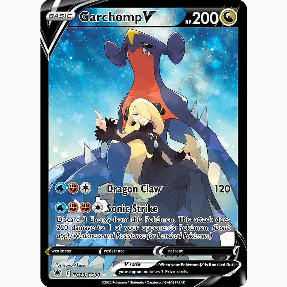 Garchomp V [SWSH10:TG - TG23/TG30] SWSH10: Astral Radiance Trainer Gallery
