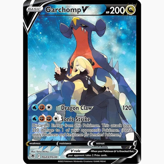 Garchomp V [SWSH10:TG - TG23/TG30] SWSH10: Astral Radiance Trainer Gallery