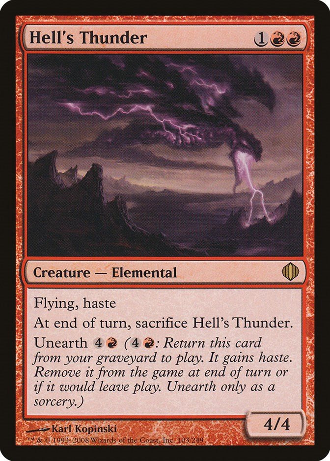 Hell's Thunder [ALA - 103] - Shippin Texas
