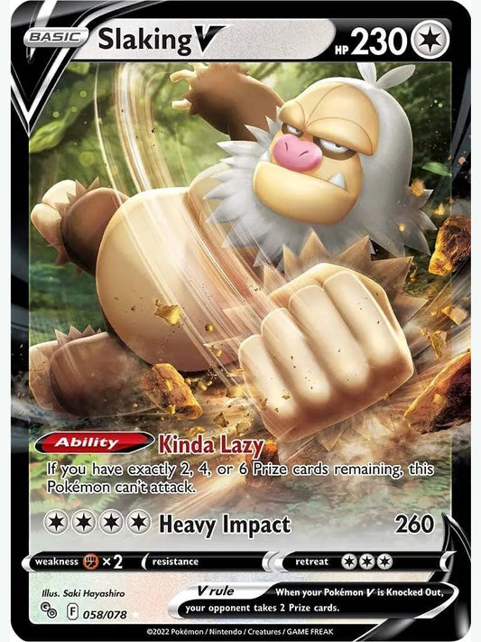 Slaking V [PGO - 058/078] Pokemon GO