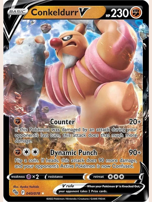 Conkeldurr V [PGO - 040/078] Pokemon GO