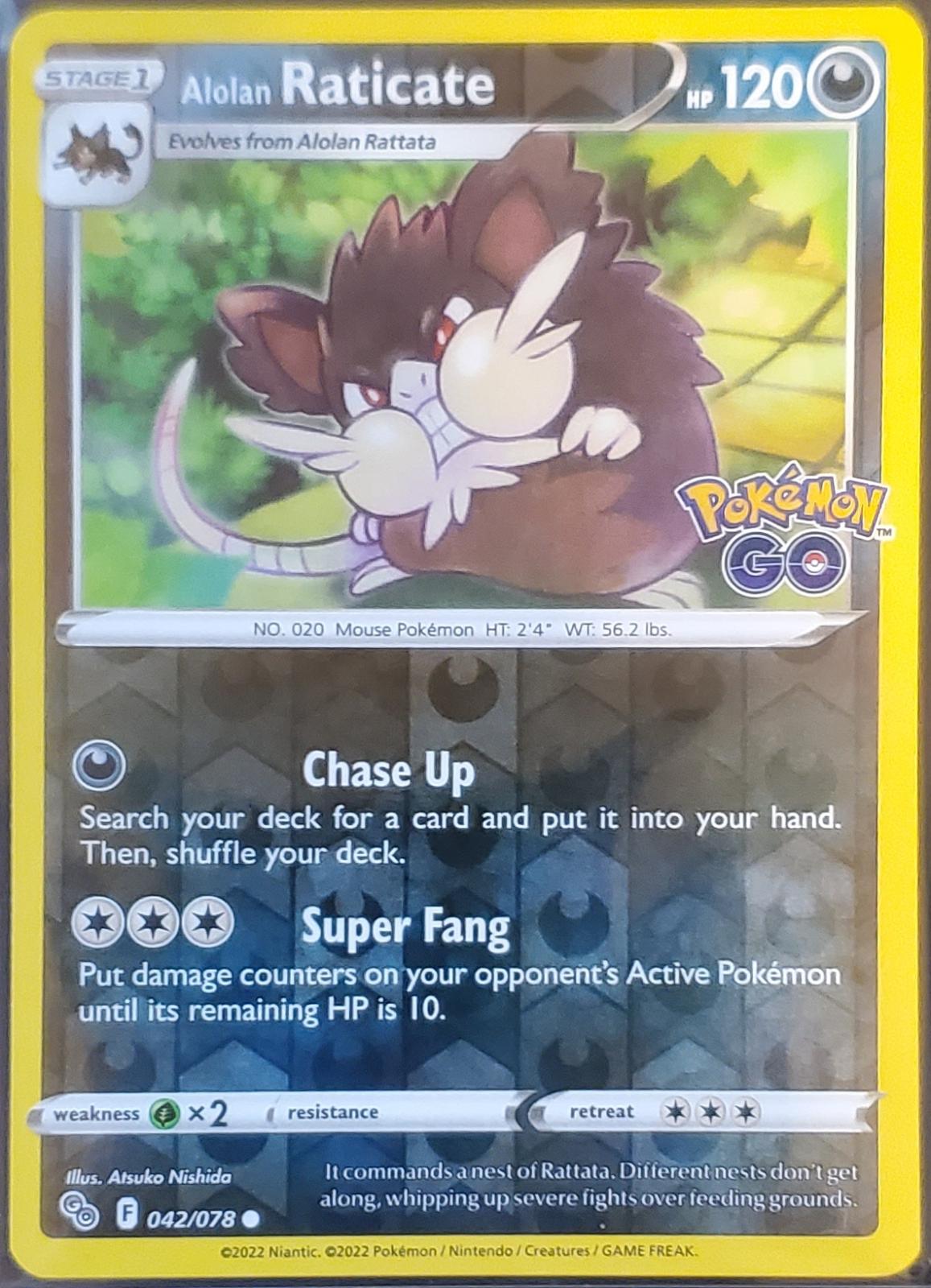 Alolan Raticate [PGO - 042/078] - Shippin Texas