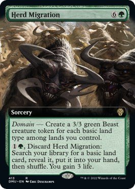 Herd Migration (Extended Art) [DMU - 413] - Shippin Texas