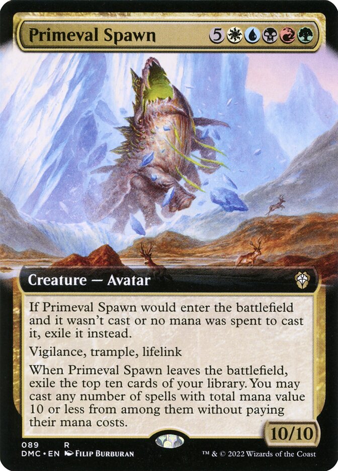 Primeval Spawn (Extended Art) [DMC - 89] - Shippin Texas