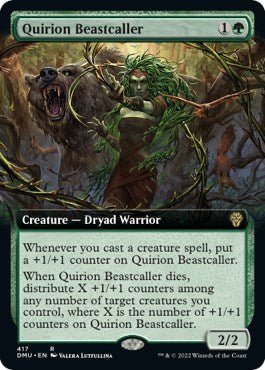 Quirion Beastcaller (Extended Art) [DMU - 417] - Shippin Texas