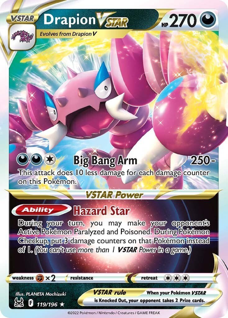 Drapion VSTAR [SWSH11 - 119/196] - Shippin Texas