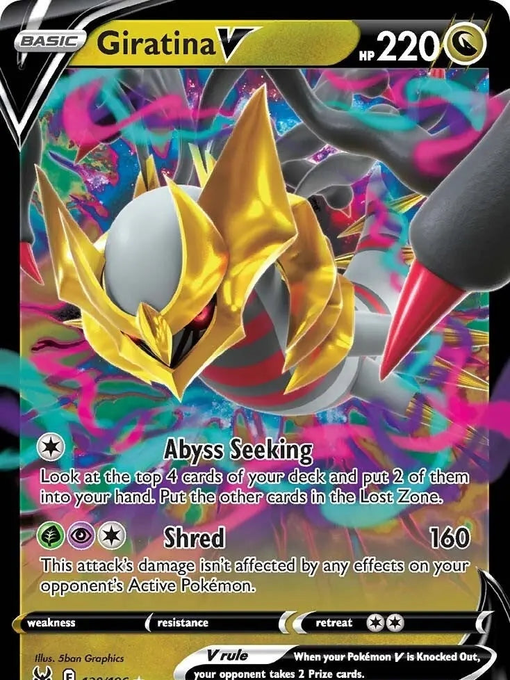 Giratina V [SWSH11 - 130/196] SWSH11: Lost Origin