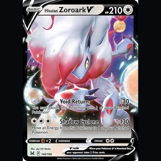 Hisuian Zoroark V [SWSH11 - 146/196] SWSH11: Lost Origin