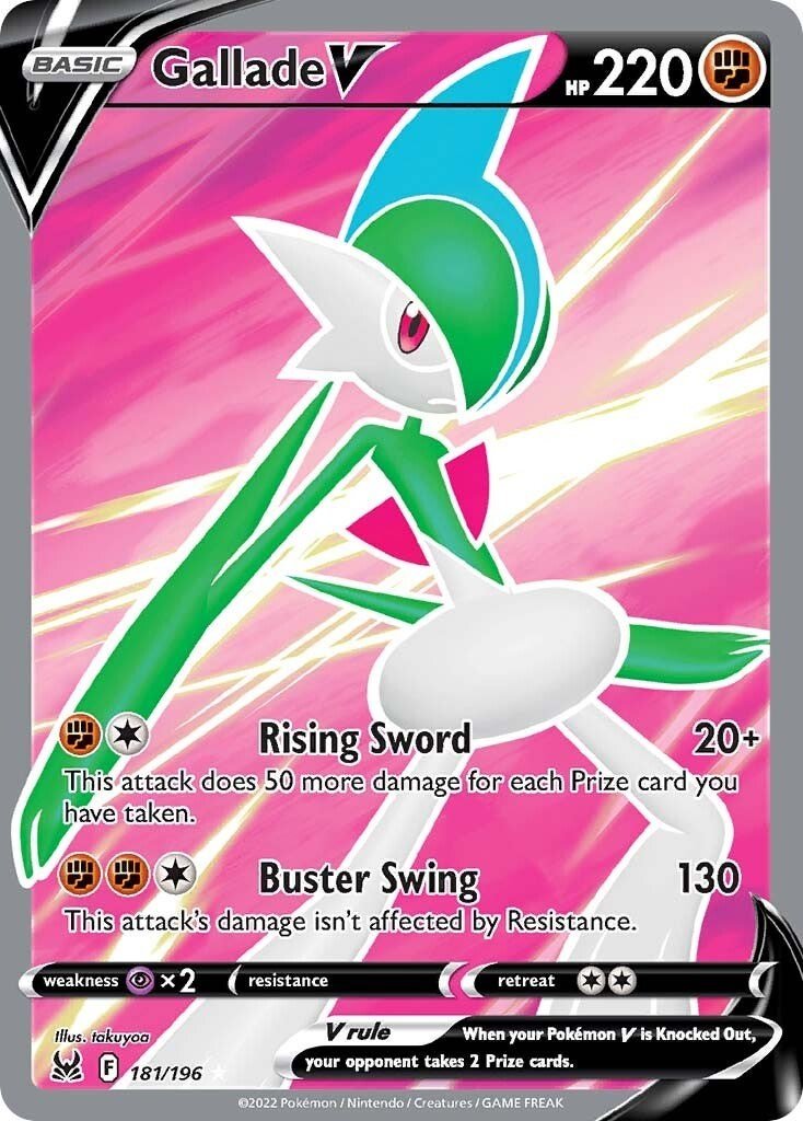 Gallade V (Full Art) [SWSH11 - 181/196] - Shippin Texas