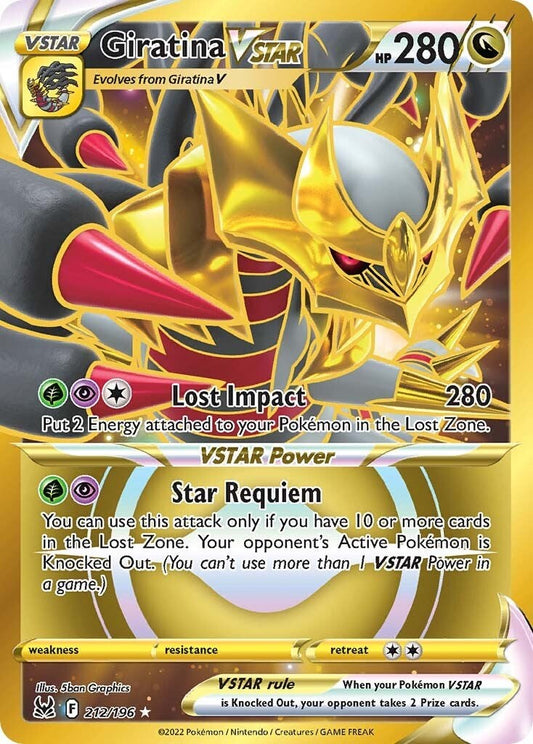 Giratina VSTAR (212) (Secret) [SWSH11 - 212/196]