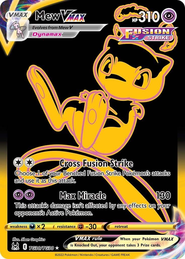 Mew VMAX (Secret) [SWSH11: TG - TG30/TG30] - Shippin Texas