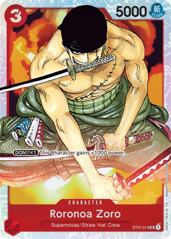 Roronoa Zoro [ST-01 - ST01-013] - Shippin Texas