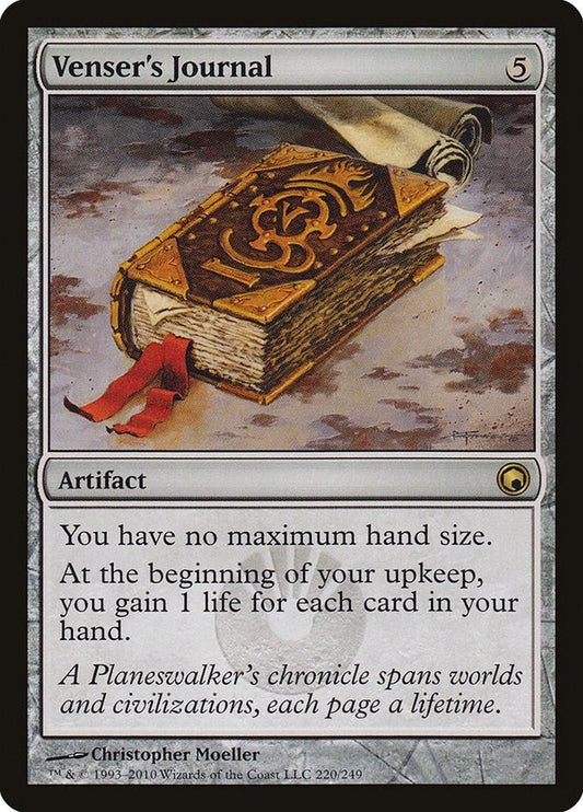 Venser's Journal [SOM - 220] - Shippin Texas