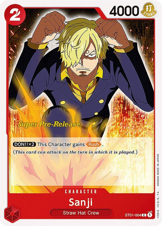 Sanji [ST-01 PRE - ST01-004] - Shippin Texas