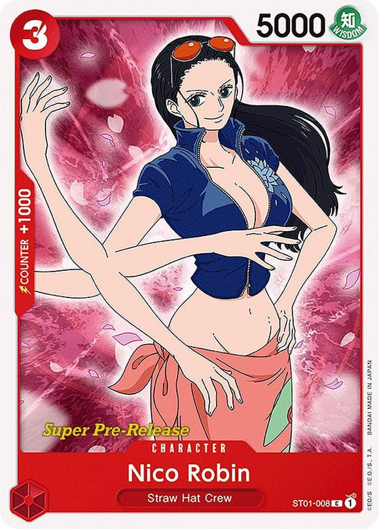 Nico Robin [ST-01 PRE - ST01-008] - Shippin Texas