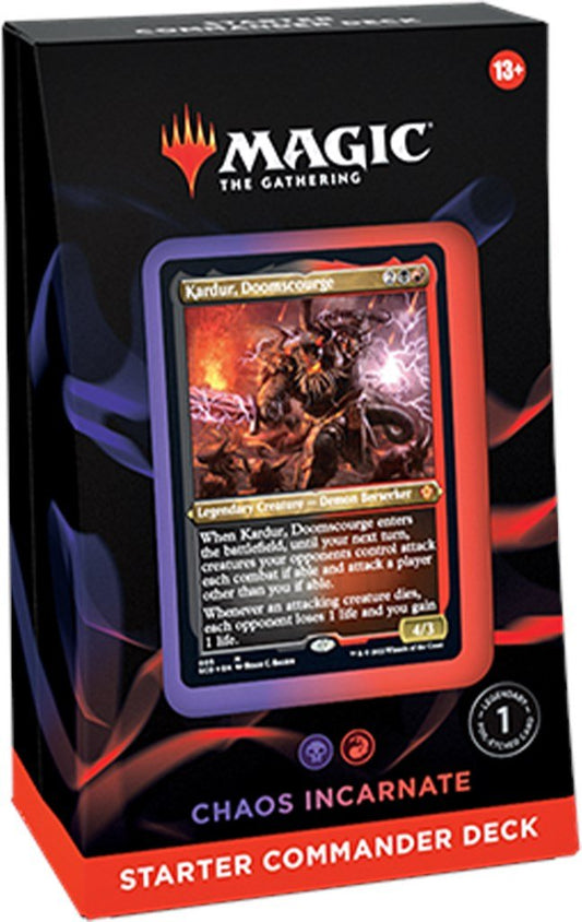 Starter Commander Deck - Chaos Incarnate [SCD] - Shippin Texas