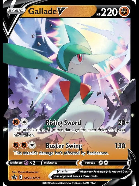 Gallade V - SWSH258 [SWSD - SWSH258] SWSH: Sword & Shield Promo Cards