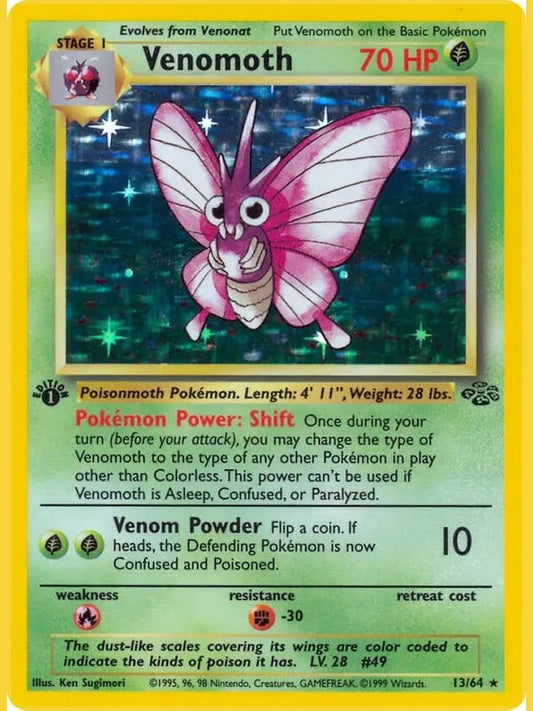 Venomoth (13) [JU - 13/64] Jungle