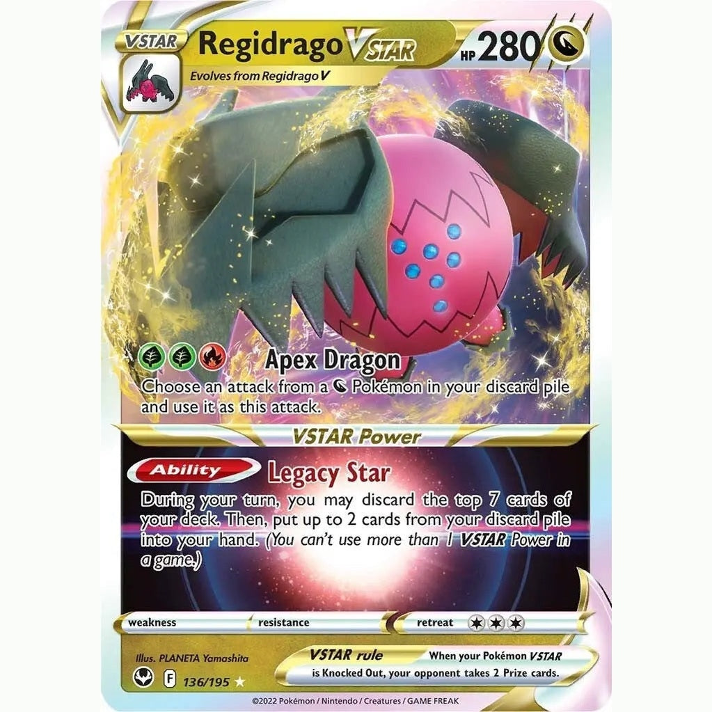Regidrago VSTAR [SWSH12 - 136/195] SWSH12: Silver Tempest