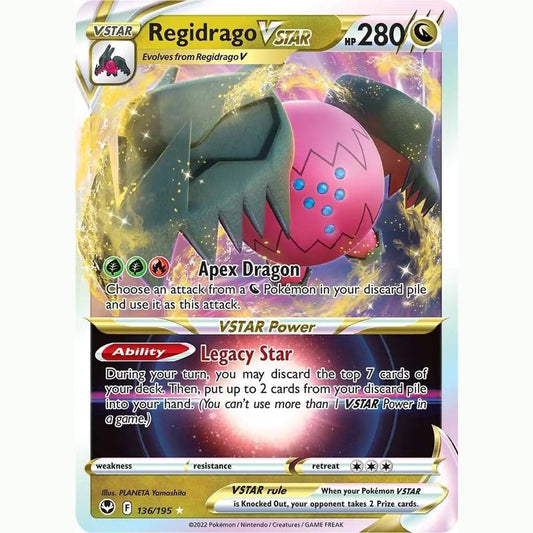 Regidrago VSTAR [SWSH12 - 136/195] SWSH12: Silver Tempest