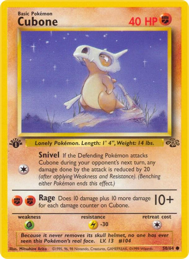 Cubone [JU - 50/64] - Shippin Texas