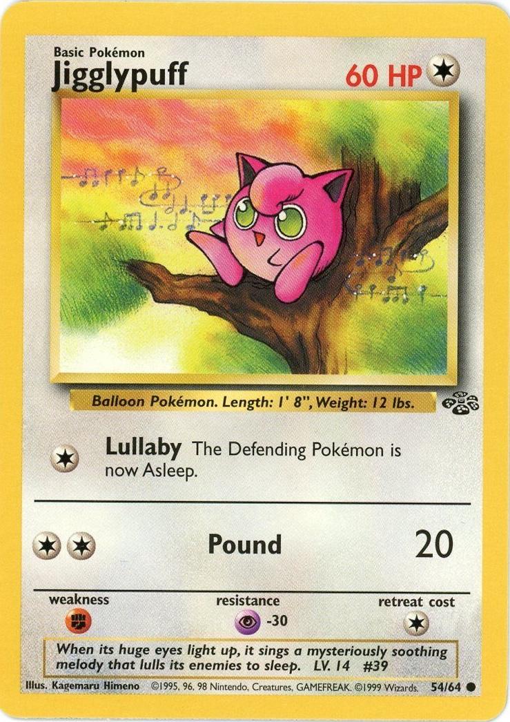 Jigglypuff [JU - 54/64] - Shippin Texas