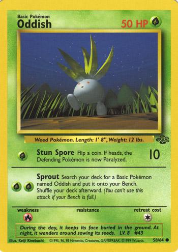 Oddish [JU - 58/64] - Shippin Texas