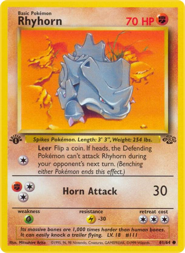 Rhyhorn [JU - 61/64] - Shippin Texas